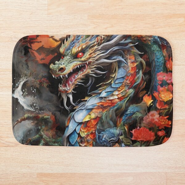 Item preview, Japanese Dragon: Serpentine Guardian of the Orient designed and sold by MysticFable.