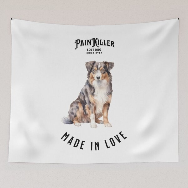 Item preview, Australian Shepherd Painkiller made in love designed and sold by DavidBriot.