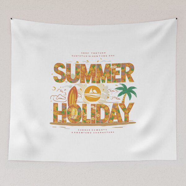 Item preview, Sun, Sea, and Sand: Summer Holiday designed and sold by Colorful-Garden.