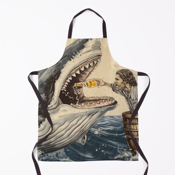 Item preview, Jesus poured beer into the fish's mouth designed and sold by Rockwpapart.