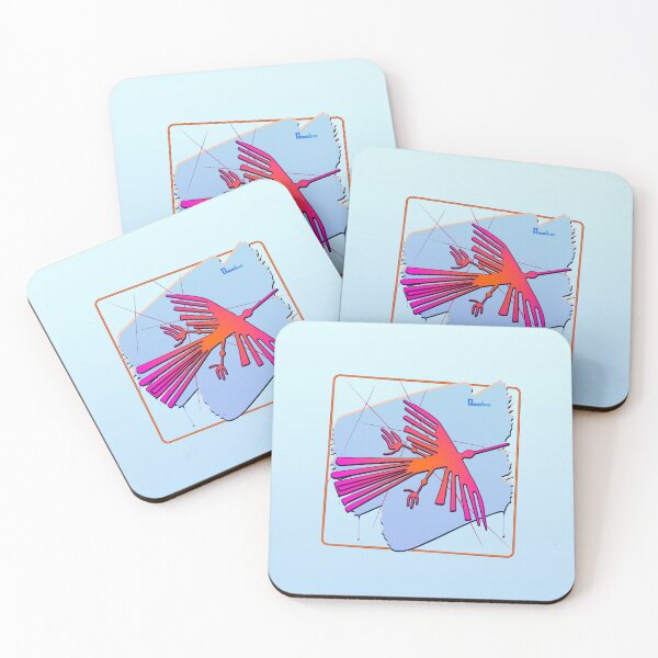Item preview, Nazca Lines Condor Framed Brush Stroke designed and sold by kernowerno.