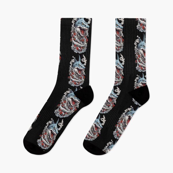 Artikelvorschau, Hai Angeln Streetwear Hobby Fischen Aesthetic entworfen und verkauft von LuminOrb.