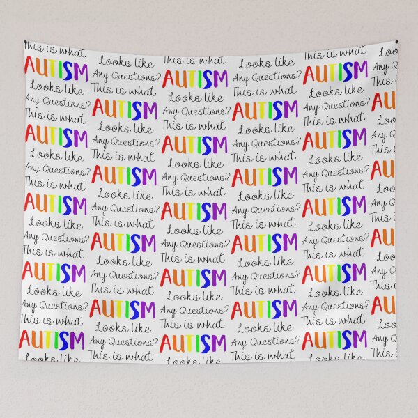 Item preview, This Is What Autism Looks Like Any Questions designed and sold by TeeHunter.