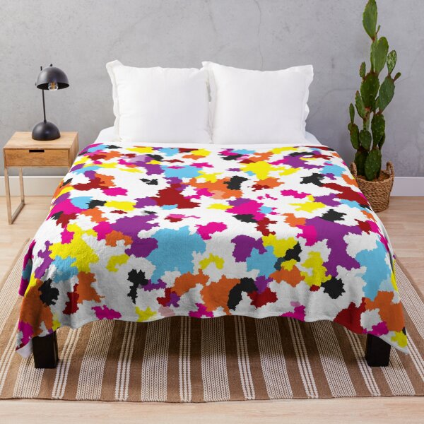 Item preview, Irregular Colorful Abstract Crystalline Pattern designed and sold by PatternTitan.