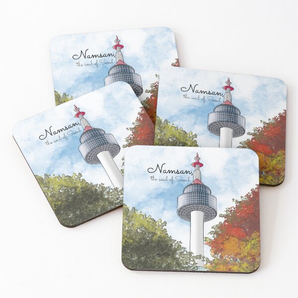 Item preview, Aesthetic Namsan Tower: Seoul’s Iconic Landmark designed and sold by Kimchi-style-.