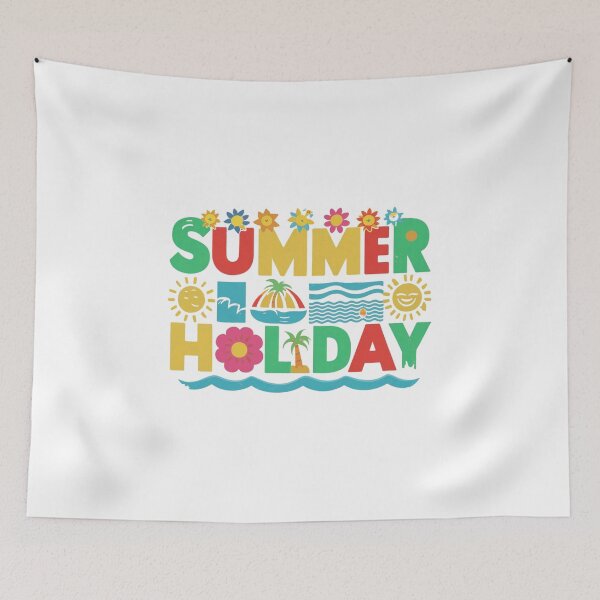 Item preview, #Sun, Sea, and Sand: Summer Holiday designed and sold by Colorful-Garden.