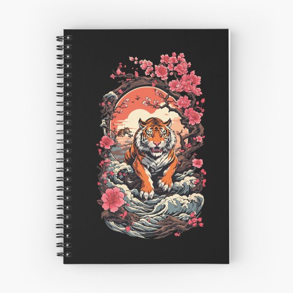 Item preview, Asian Tiger Ukiyo-E Cat Japan Style designed and sold by LuminOrb.