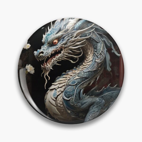 Item preview, Chinese Dragon: Serpentine Guardian of Wisdom and Fortune designed and sold by MysticFable.