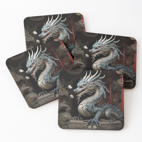 Item preview, Chinese Dragon: Serpentine Guardian of Wisdom and Fortune designed and sold by MysticFable.