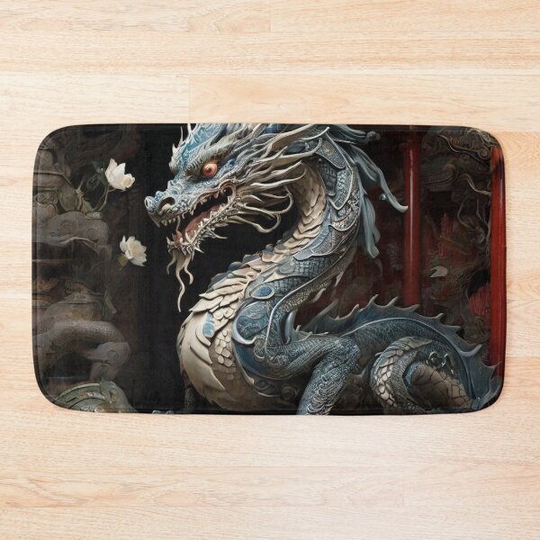 Item preview, Chinese Dragon: Serpentine Guardian of Wisdom and Fortune designed and sold by MysticFable.