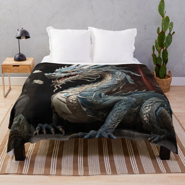 Item preview, Chinese Dragon: Serpentine Guardian of Wisdom and Fortune designed and sold by MysticFable.