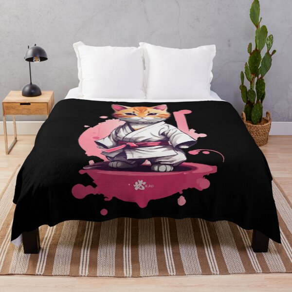 Item preview, Karate Cat Martial Arts Funny Self Defense designed and sold by LuminOrb.