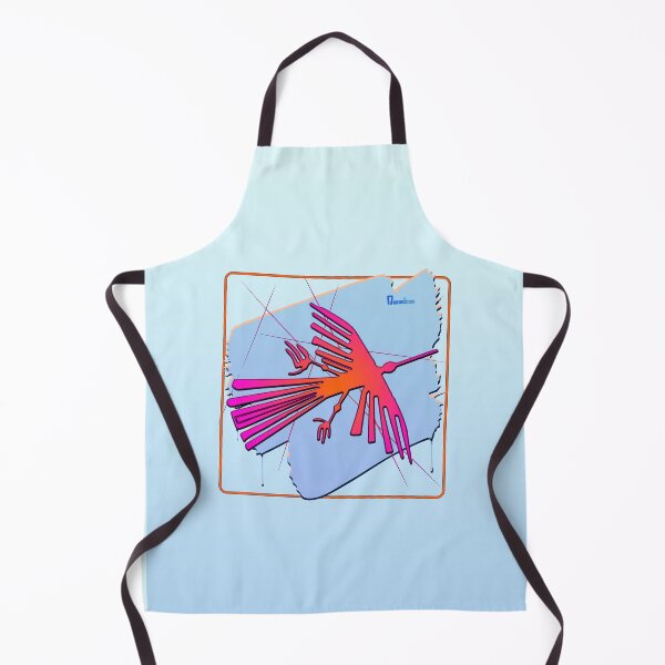 Item preview, Nazca Lines Condor Framed Brush Stroke designed and sold by kernowerno.