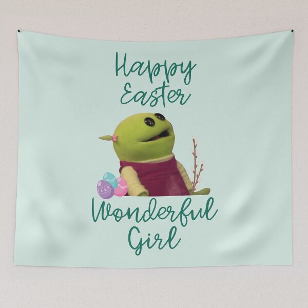 Item preview, Happy Easter Wonderful Girl  designed and sold by otyliadesign.