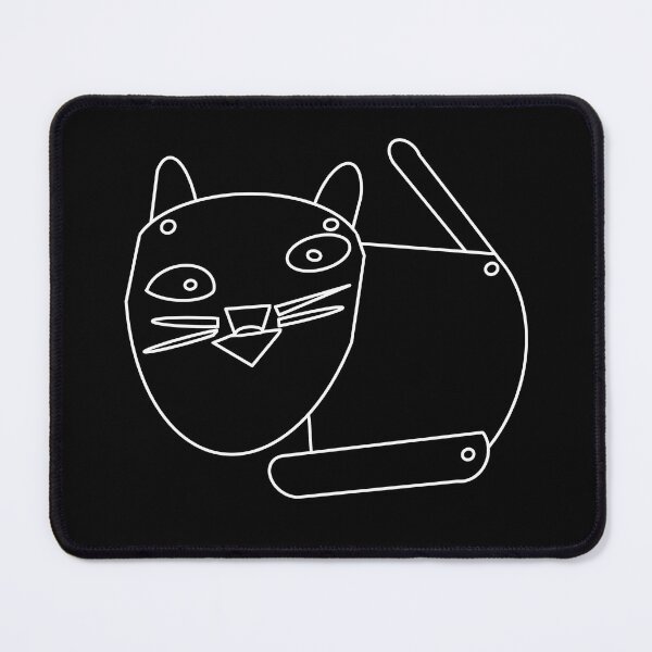 Item preview, The_Articulated_Cat_<White Line> Style_No.06, 2023 By Mix The Arts Studio designed and sold by MixTheArtStudio.