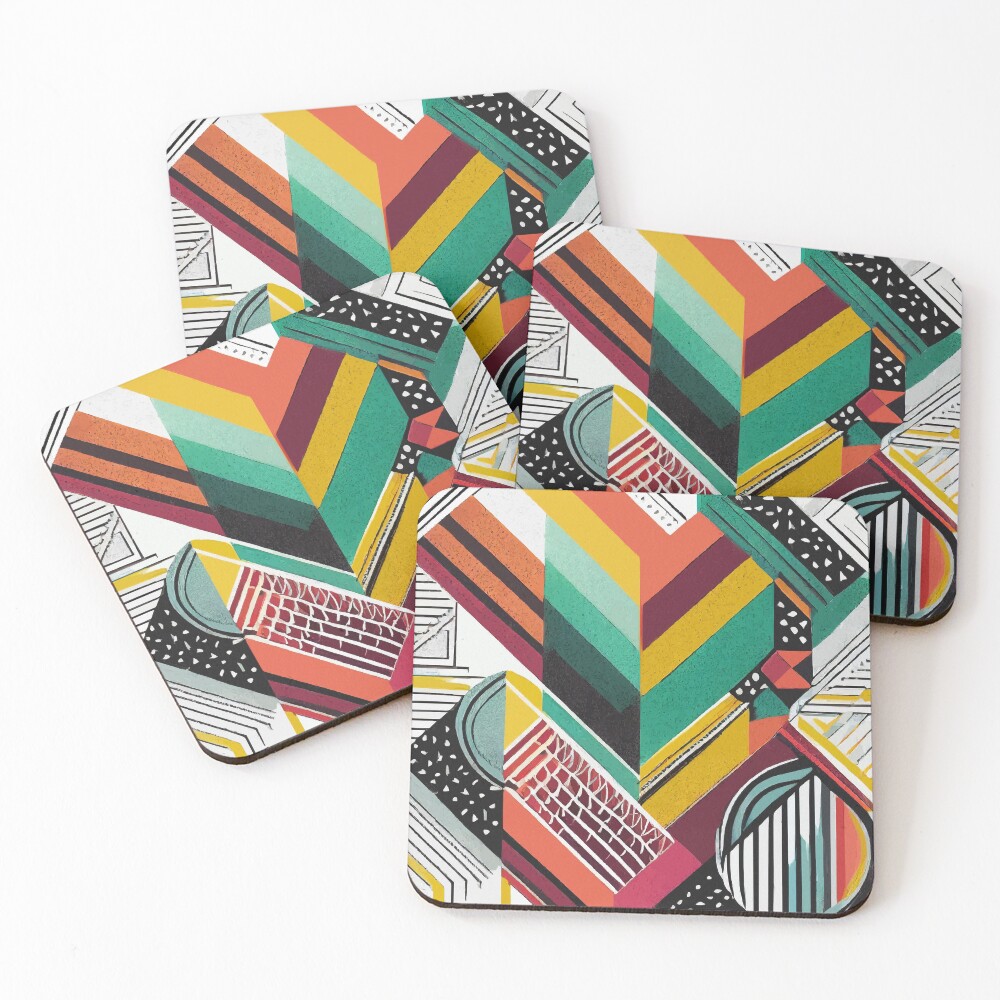 Item preview, Coasters (Set of 4) designed and sold by bb-15artstudio.