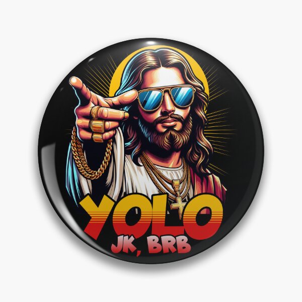 Item preview, YOLO JK, BRB Jesus designed and sold by Studio Bankai.