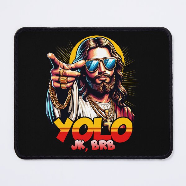Item preview, YOLO JK, BRB Jesus designed and sold by Studio Bankai.