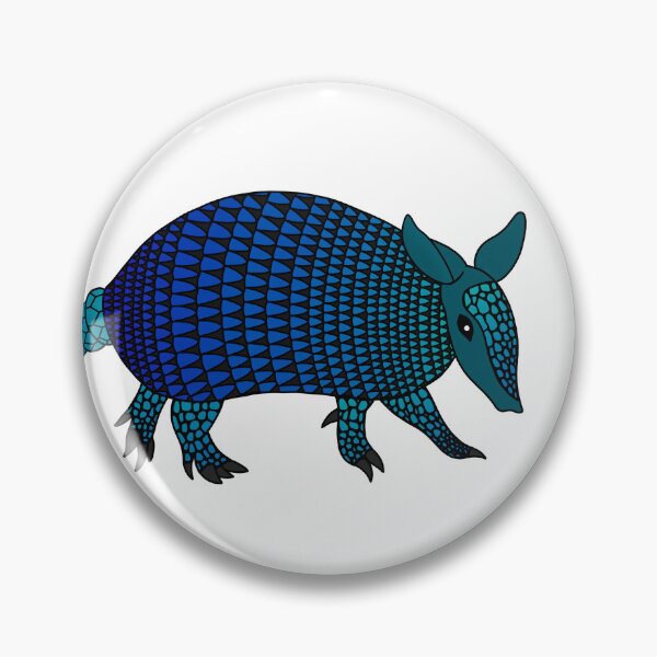 Item preview, blue ombré armadillo designed and sold by Leah Haas.