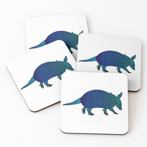 Item preview, blue ombré armadillo designed and sold by Leah Haas.