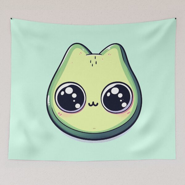 Item preview, Avocado cat designed and sold by Anna Halasek.