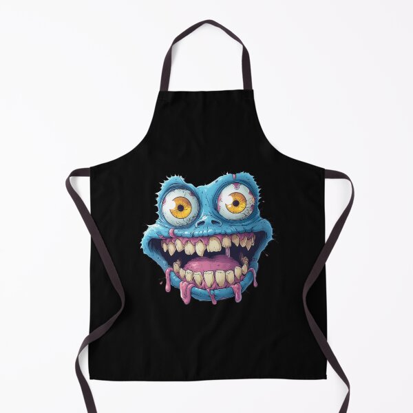 Item preview, funny crazy face monster designed and sold by YuliaHulia.