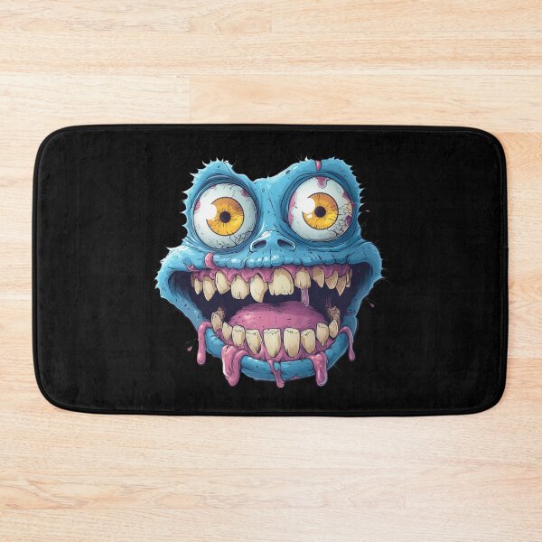 Item preview, funny crazy face monster designed and sold by YuliaHulia.