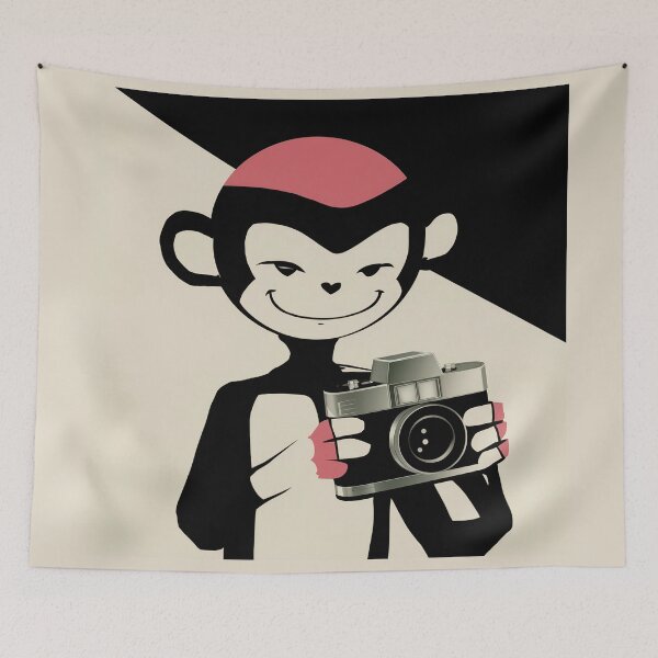 Item preview, Photographer monkey designed and sold by 90's Misaki.