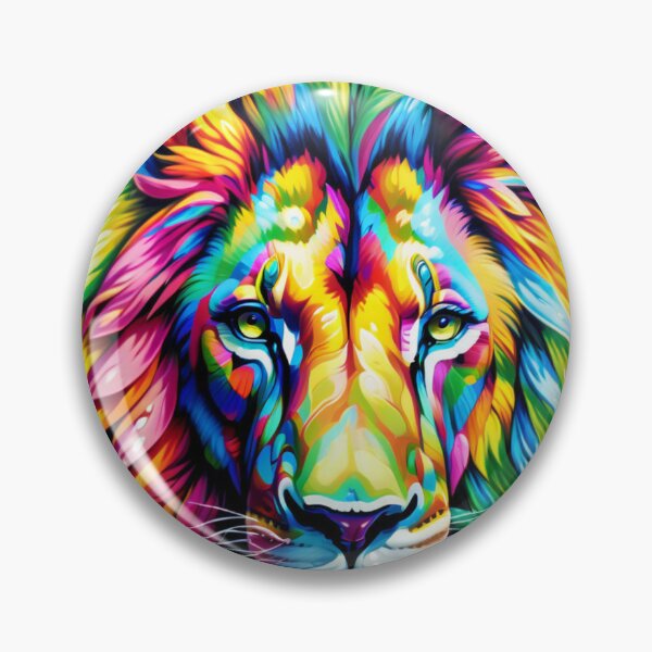 Item preview, Rainbow lion designed and sold by aipaint.