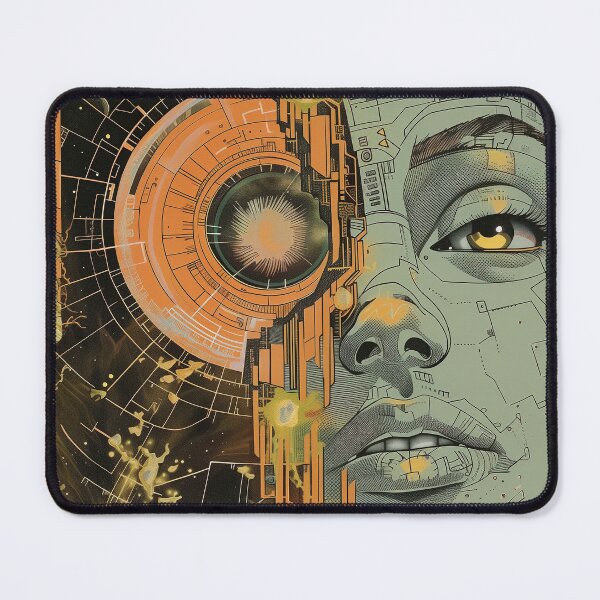 Item preview, Space Girl - Sci-Fi Artwork designed and sold by DW3WD.