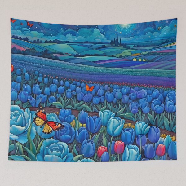 Item preview, Blue Fields designed and sold by Nira Dabush.