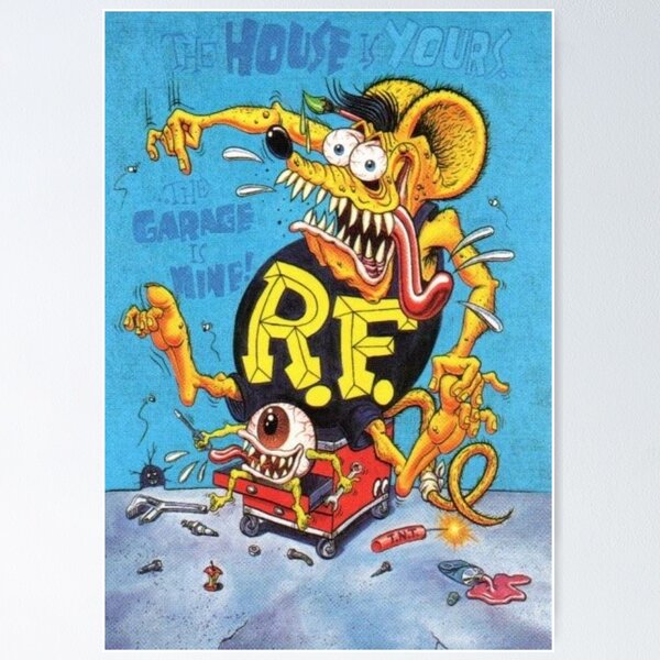 Rat Fink Monster Posters for Sale | Redbubble