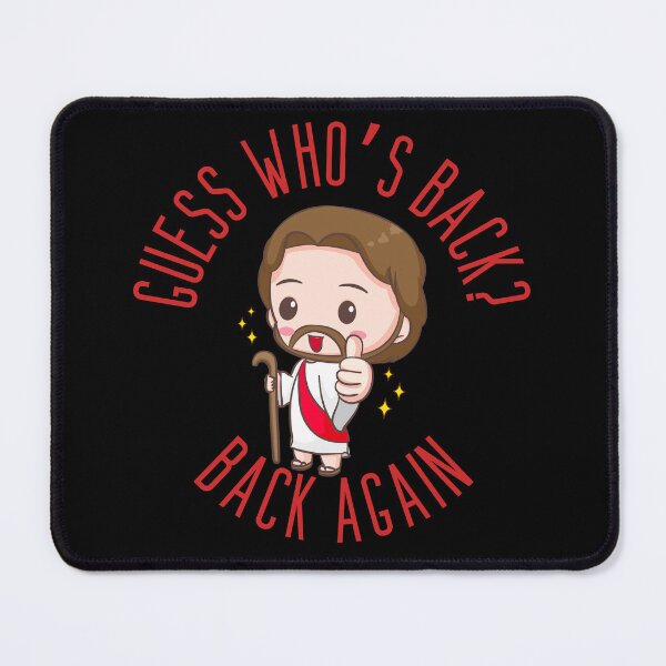 Item preview, Guess who's back Jesus Easter designed and sold by otyliadesign.