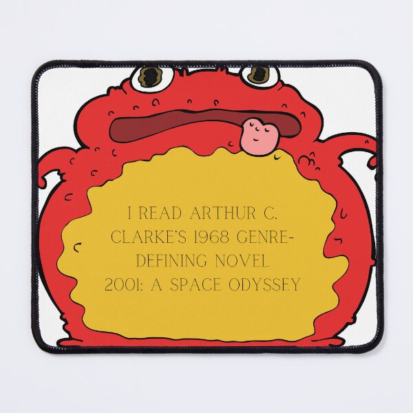 Item preview, I read 2001: A Space Odyssey designed and sold by Lexi Gibson.