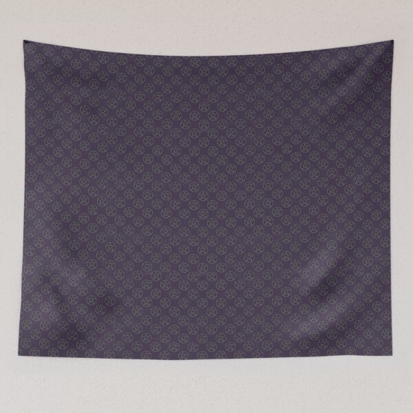 Item preview, Purple Stone Pentagrams designed and sold by stickypixie.