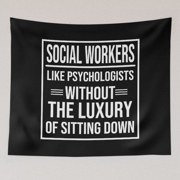 Item preview, Funny social worker quote. Social worker humor. designed and sold by Unitepeople.