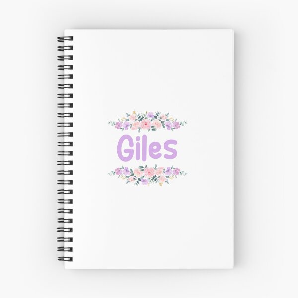 Item preview, Purple Flower Giles Name Label designed and sold by NormadWorld.
