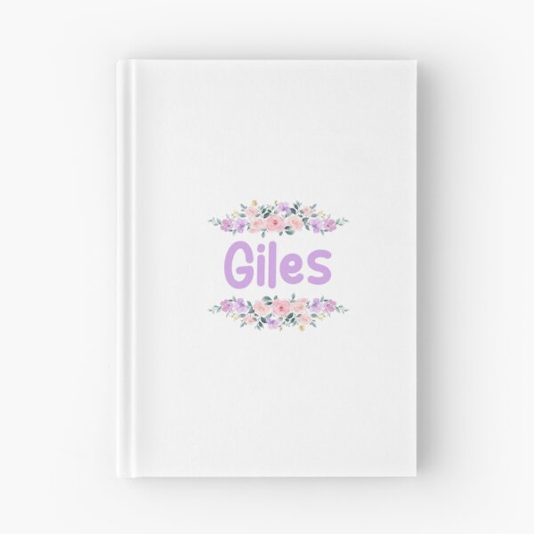Artikelvorschau, Lila Blumen-Giles-Namensschild entworfen und verkauft von NormadWorld.