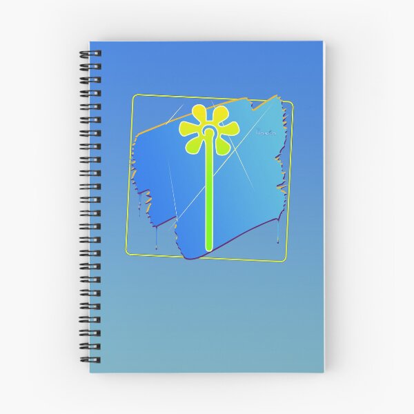 Item preview, Nazca Lines Flower Framed Brush Stroke designed and sold by kernowerno.