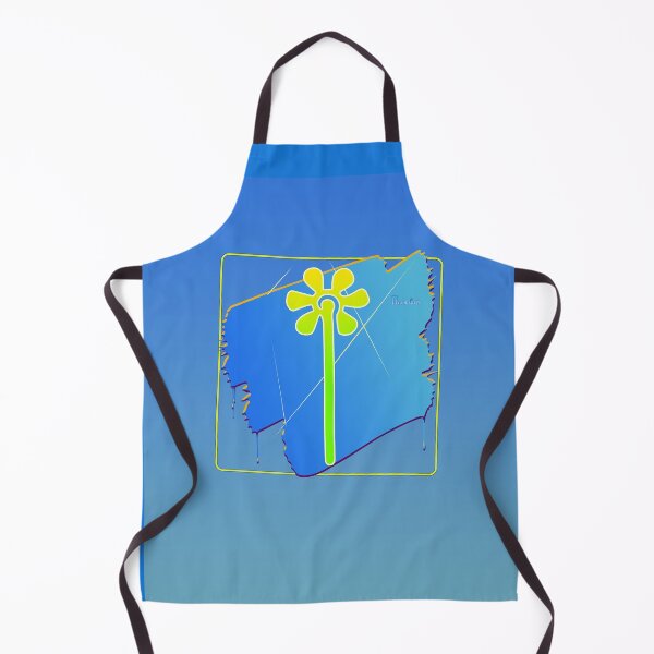 Item preview, Nazca Lines Flower Framed Brush Stroke designed and sold by kernowerno.