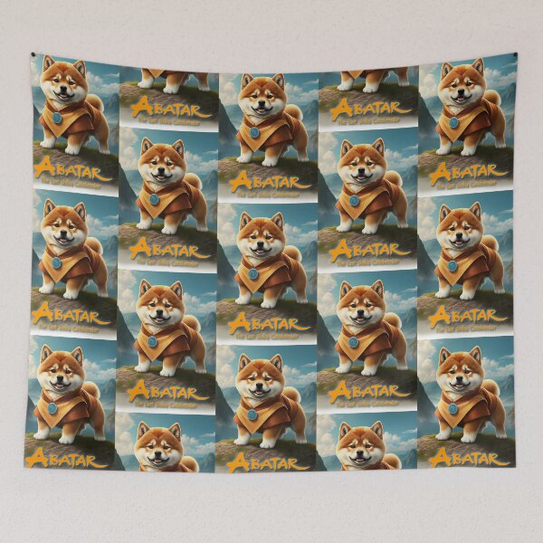 Item preview, Shiba puppy 2 in the pet costume Avatar: The Last Airbender  designed and sold by Bspaces.