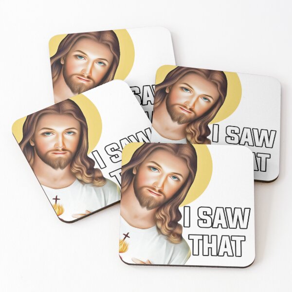 Item preview, Jesus - I saw that sticker designed and sold by Wolagno.