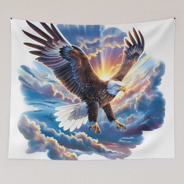 Item preview, Skyborne Majesty: An Eagle's Ascension designed and sold by AI-Only Creations.