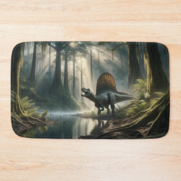Artikelvorschau, Morgendämmerung im prähistorischen Wald entworfen und verkauft von Cerberus-Art.