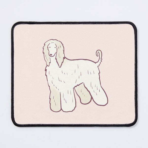 Item preview, afghan hound dog art designed and sold by Mayarart.