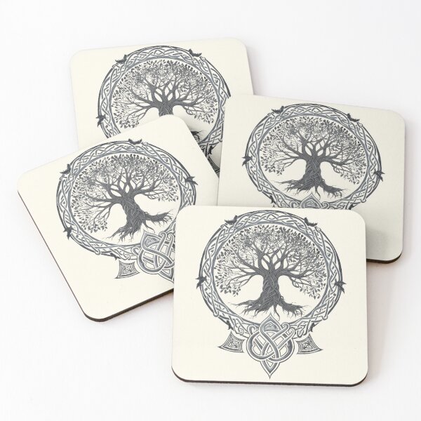 Item preview, Celtic Tree of Life Illustration: Eternal Knotwork and Nature designed and sold by RuyaFab.