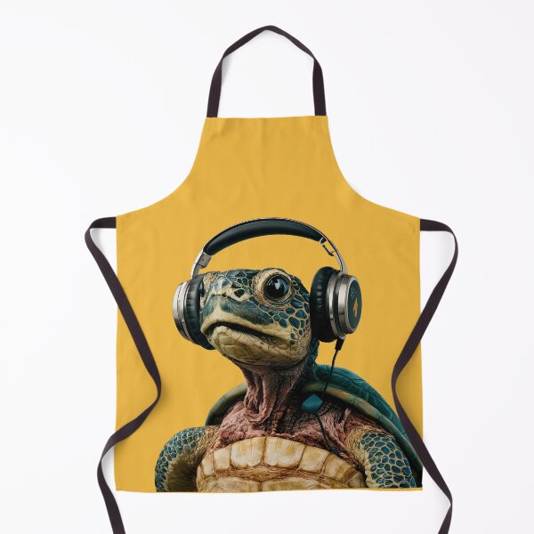 Item preview, Turtle with Headphone designed and sold by 90's Misaki.