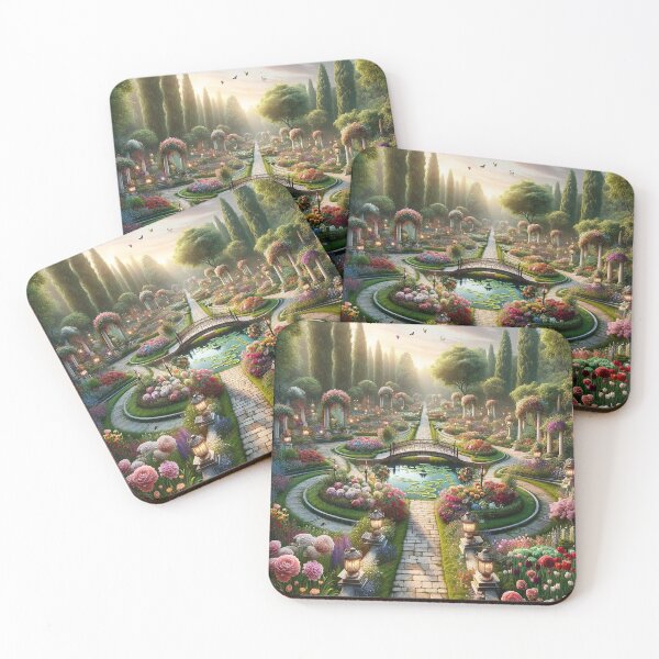 Item preview, Dawn in the butterfly garden designed and sold by Cerberus-Art.