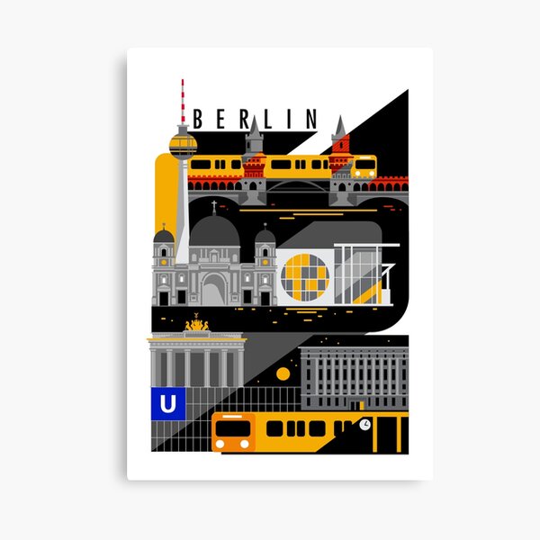 Artikel-Vorschau von Berlin bei Nacht, designt und verkauft von Liis Roden.
