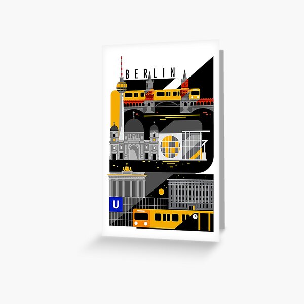 Artikel-Vorschau von Berlin bei Nacht, designt und verkauft von 7115.